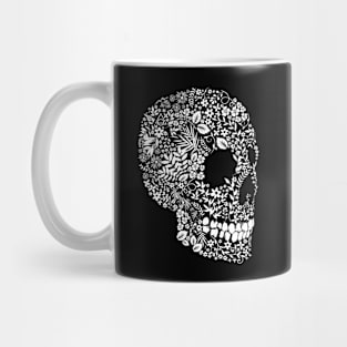 Flower skull Mug